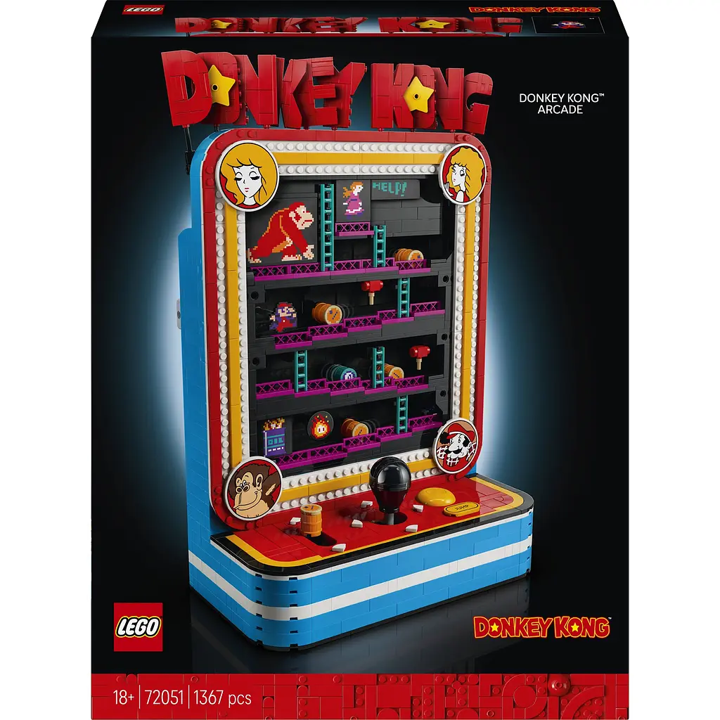 Конструктор LEGO Super Mario Аркадна гра Donkey Kong™ V29 1371 ел. (72051) - фото 3