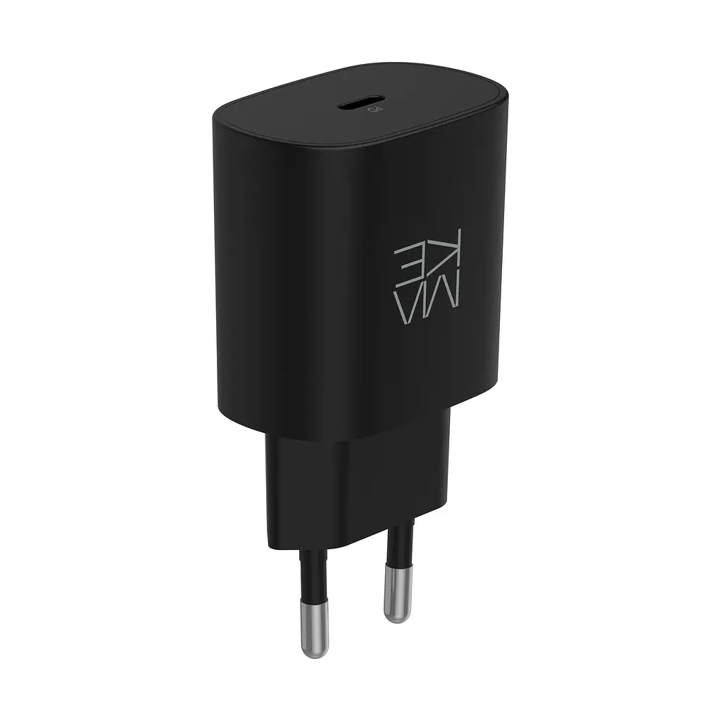 Зарядний пристрій мережевий MAKE 25W GaN3 Mini Type-C PD3.0 Black - фото 8