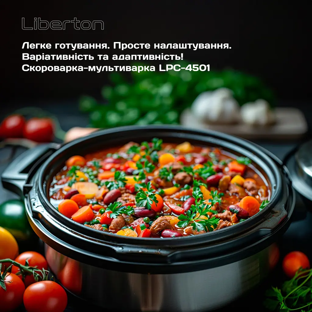 Мультиварка-скороварка Liberton LPC-4501 - фото 10