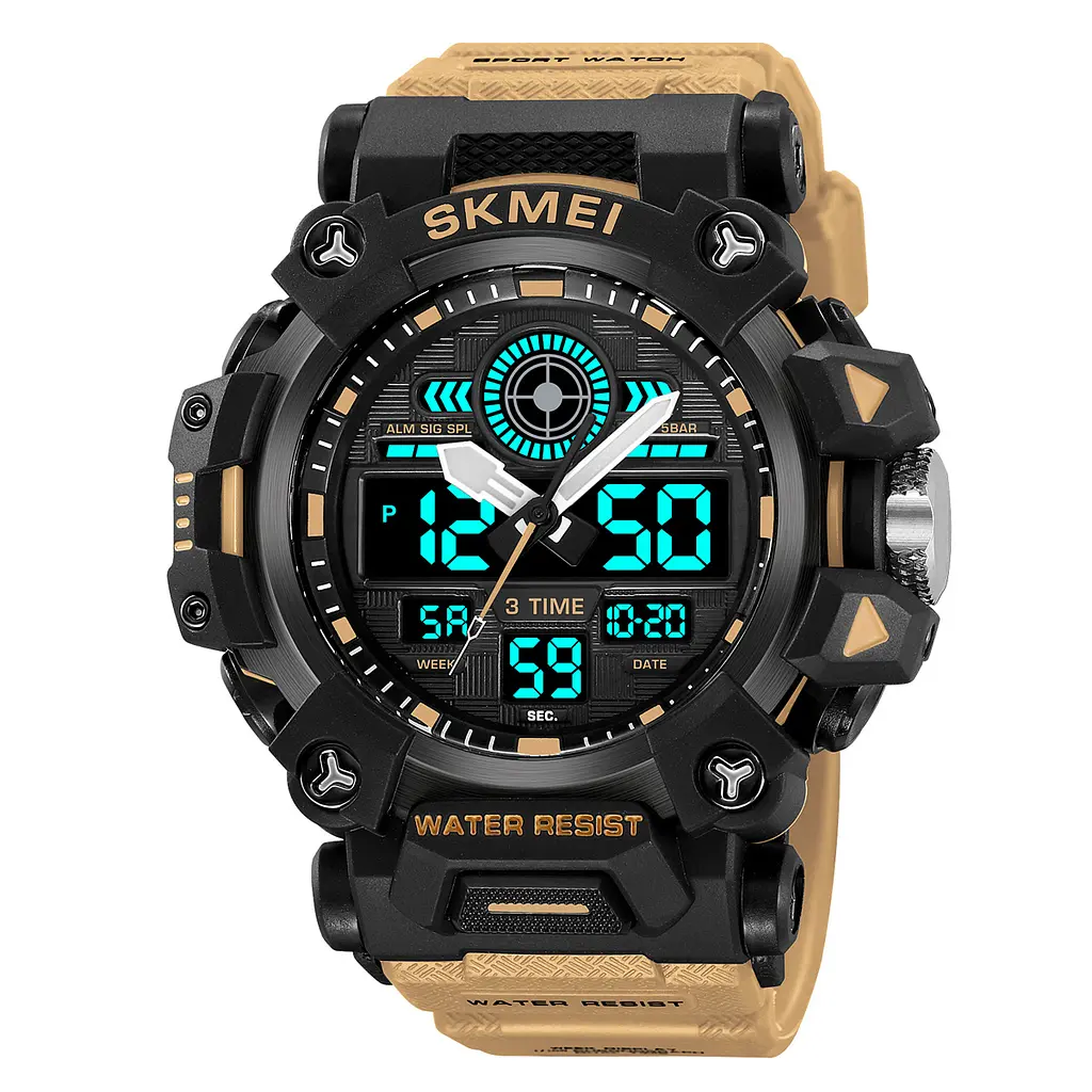 Наручные часы мужские 2226KH Khaki Skmei acs0030136 - фото 2