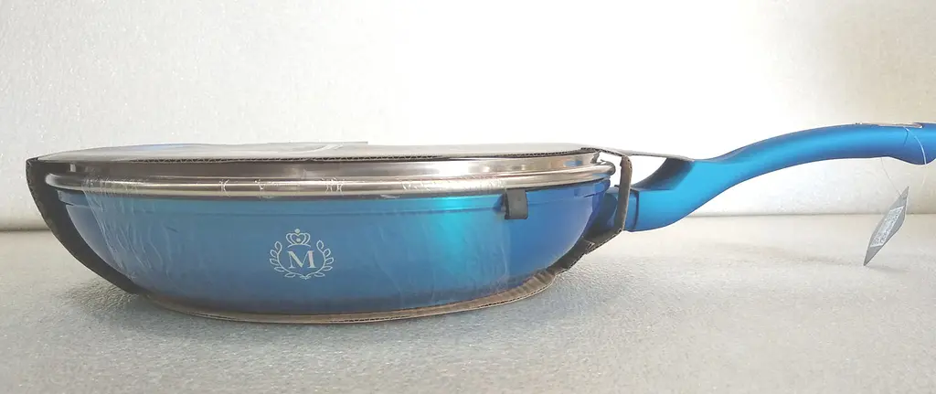 Сковорода Meisterklasse MK-1048-26 blue marble 26 см - фото 3