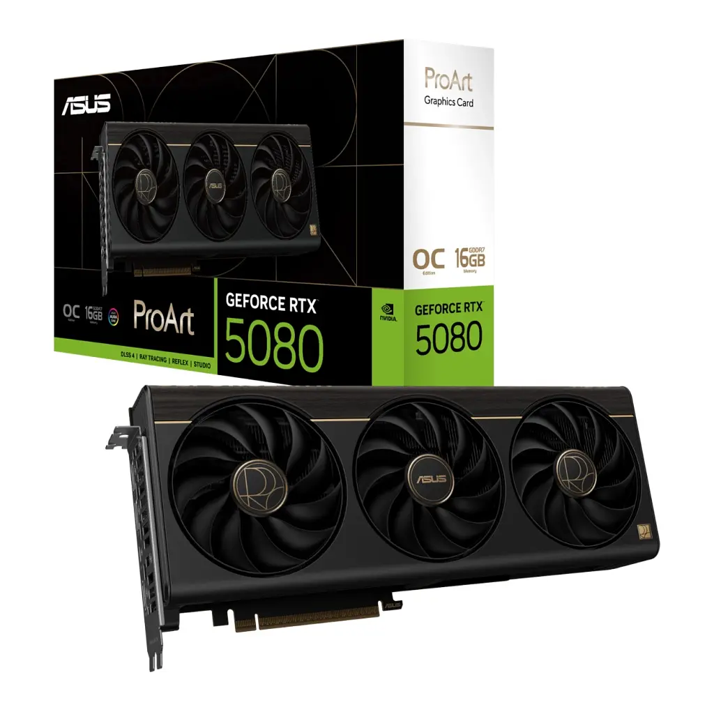 Відеокарта ASUS GeForce RTX5080 16GB PROART OC (PROART-RTX5080-O16G) - фото 2