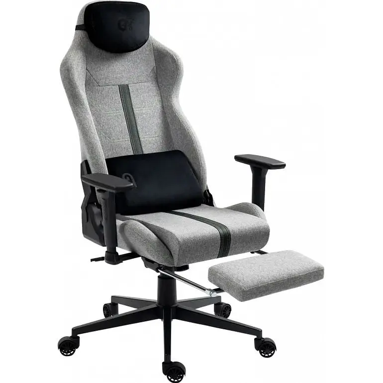 Геймерське крісло GT Racer X-2309 Fabric Gray [121447] - фото 11