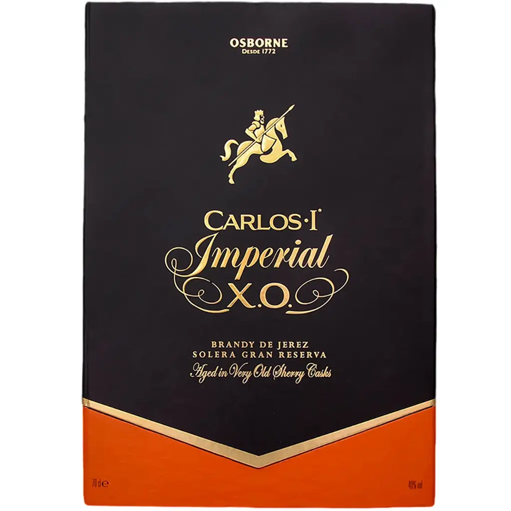 Бренді де Херес Carlos I Imperial XO 15 yo 40% 0.7 л - фото 3