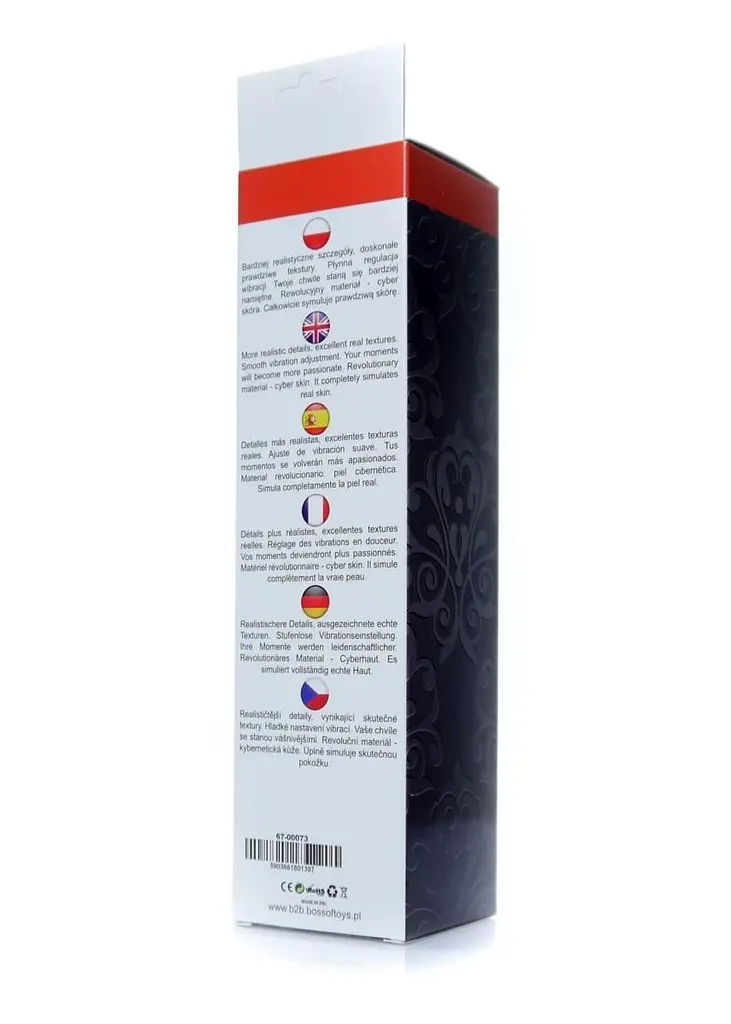 Вібратор B - Series EasyLove Juicy Jelly, 22 см (рожевий) - фото 7