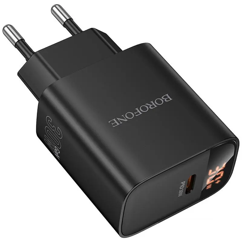 СЗУ Borofone BA97A PD30W (1USB-C) Black - фото 3
