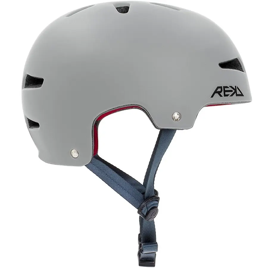 Шлем Rekd Ultralite In-Mold Helmet S/M Сірий - фото 5