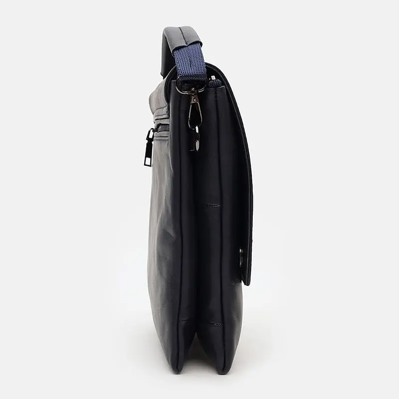 Чоловіча сумка Ricco Grande T1tr0020n-navy 24х19х6 см Синій - фото 4