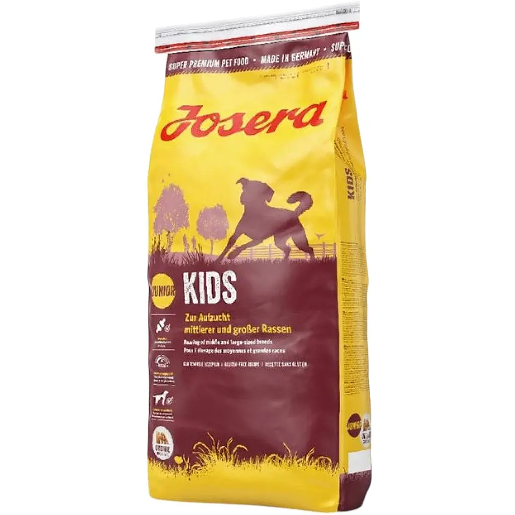 Сухий корм Josera Kids для зростаючих цуценят середніх і великих порід з птицею 900 г