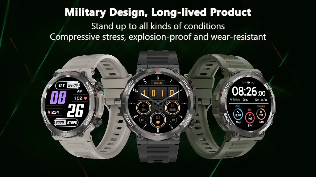 Годинник Blackview W50 Black - фото 9