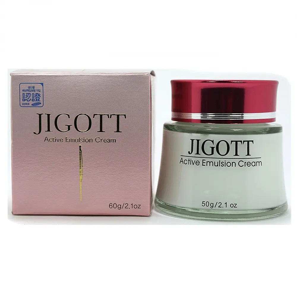 Крем для обличчя Гіалурон Active Emulsion Cream Jigott 50 мл - фото 2