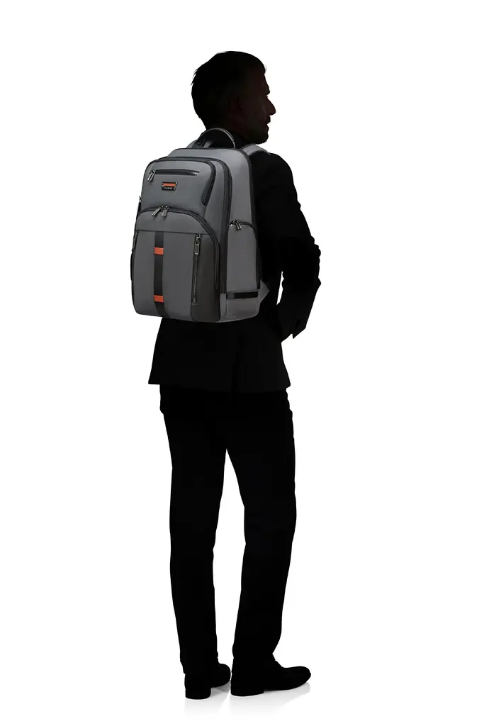 Рюкзак 15,6" Samsonite URBAN-EYE GREY/COGNAC 43x30x20 KO1*08009 - фото 9