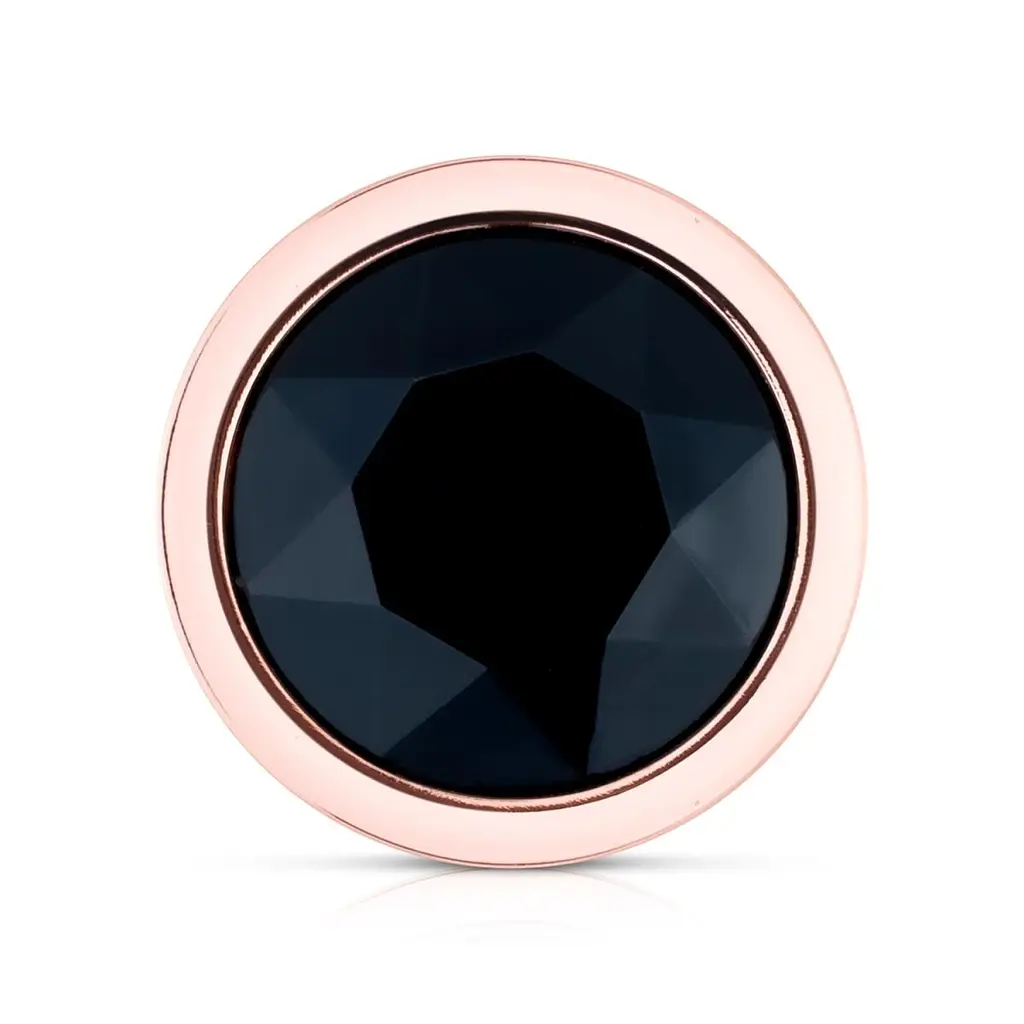 Набір анальних іграшок Rosy Gold - Metal Butt Plug Set 3 Pieces SX3070 104328 - фото 2