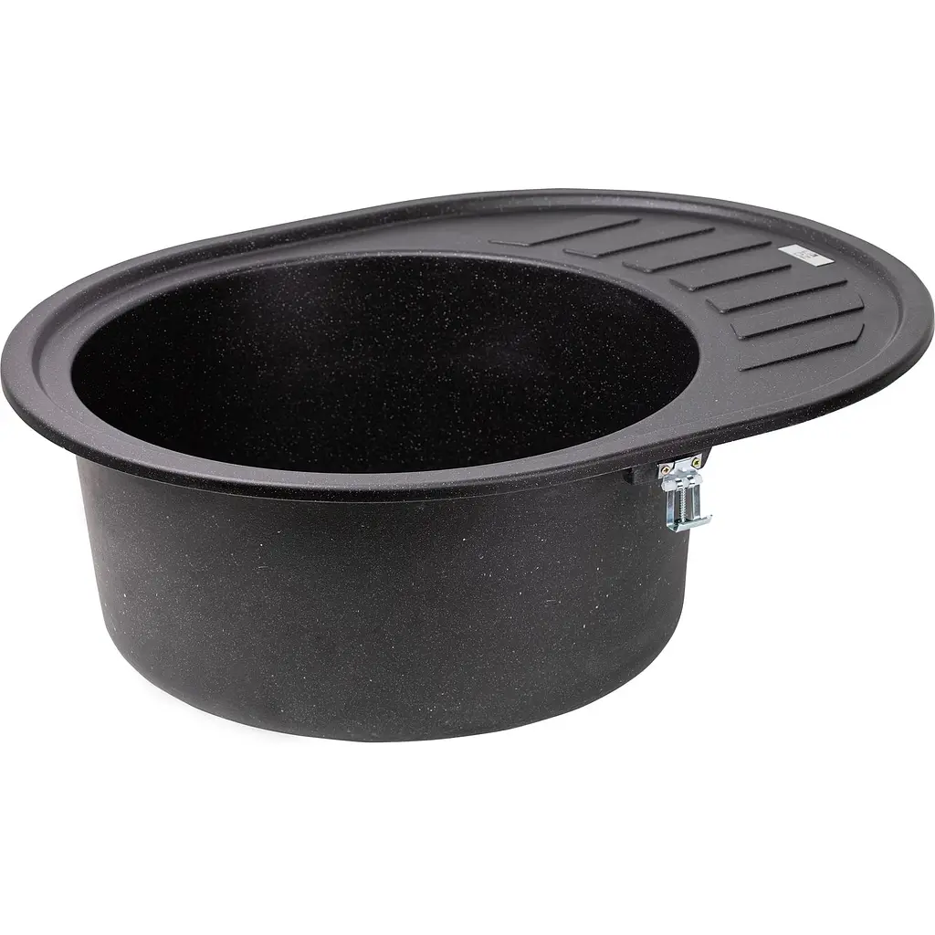 Кухонна мийка Lidz 620x500/200 BLM-14 чорний металік (LIDZBLM14620500200) - фото 2