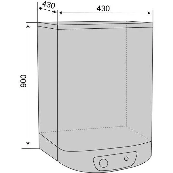 Бойлер Ventolux WH 80 DBS белый - фото 8