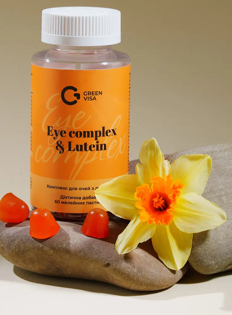 Eye Complex & Lutein (Комплекс для очей) Грін Віза 60 штук - фото 3