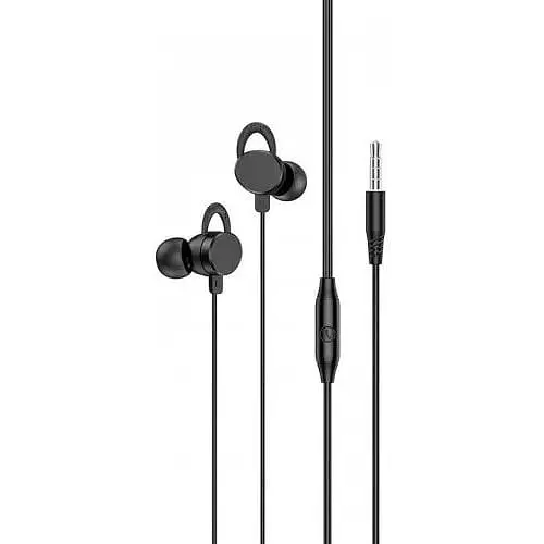 Наушники Hoco Rhyme universal earphones with microphone M103 белые - фото 10
