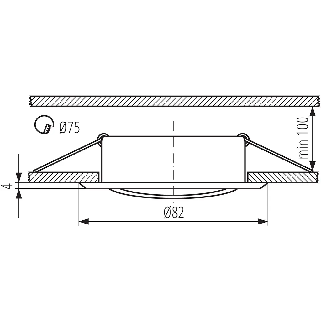 Светильник точечный декоративный Kanlux Vidi CTC-5515-B (25996) - фото 4