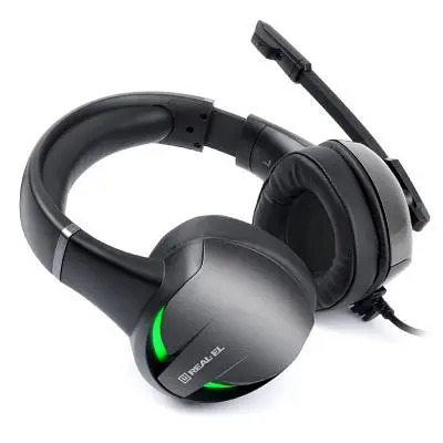 Навушники Real-El GDX-7620 Black (EL124100045) - фото 2