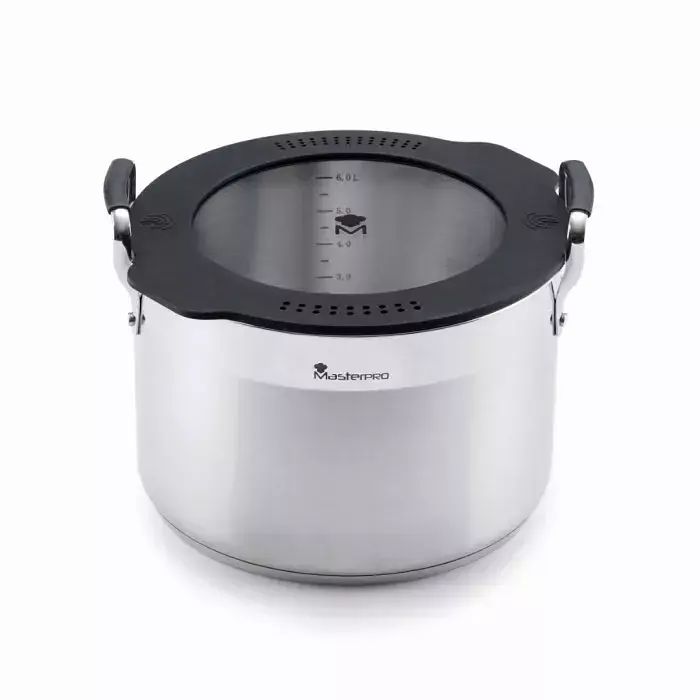 Каструля з кришкою MasterРro Smart 24 см 7,21 л (BGEU-3779) - фото 4