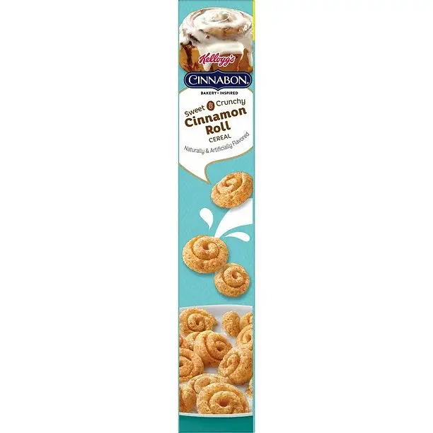 Сухий сніданок Kellogg's Cinnabon Original Cold Breakfast Cereal 394 g - фото 4
