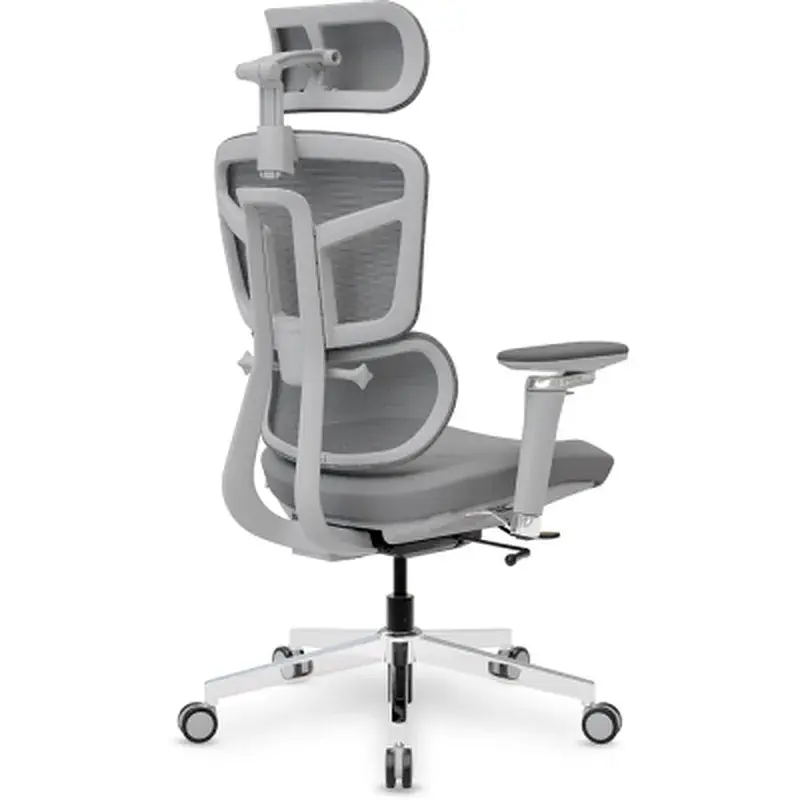Офісне крісло Mealux S4 Air Fabric Grey (HF-S4 F/G) - фото 2
