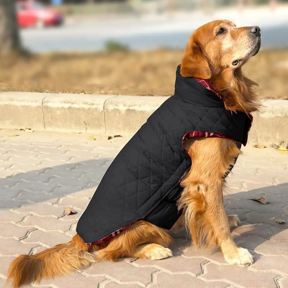Зимовий водонепроникний двосторонній жилет у клітинку Derby Plaid Red у британському стилі, XS Червоний - фото 7