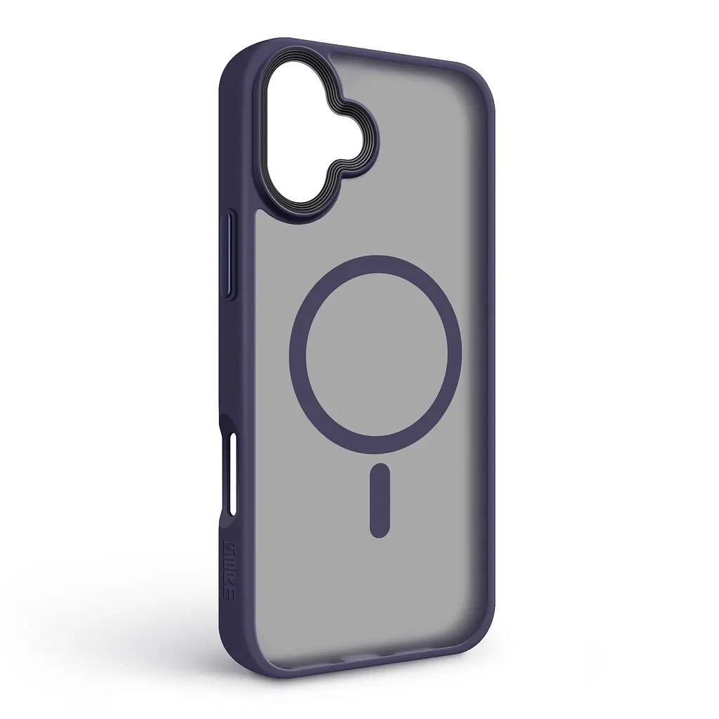 Чехол для Apple iPhone 16 Plus, Uniq MagCase, синий, противоударный, панель-накладка с магсейф, ударопрочный TPU+PC, с магнитом MagSafe, поддержка полноценной беспроводной зарядки, ArmorStandart (ARM79502) - фото 2