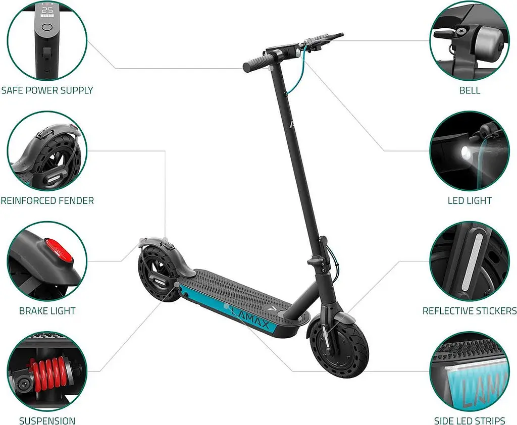 Електросамокат Lamax E-Scooter S11600 (LMXES11600) - фото 6