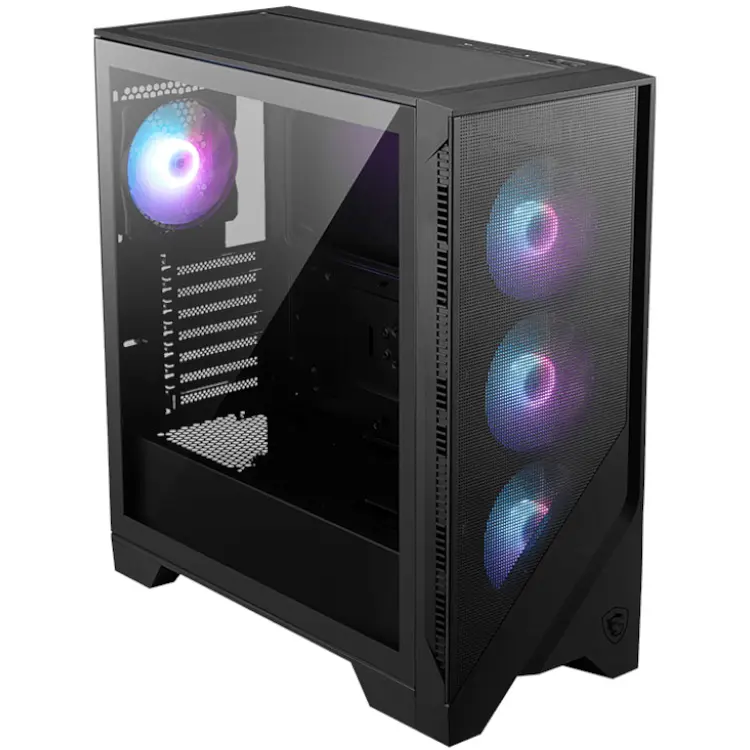 Корпус MSI MAG Forge 312R Airflow Black [173424] - фото 2
