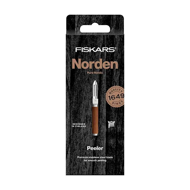 Ніж для чищення з фіксованим лезом Fiskars Norden (1065247) - фото 5