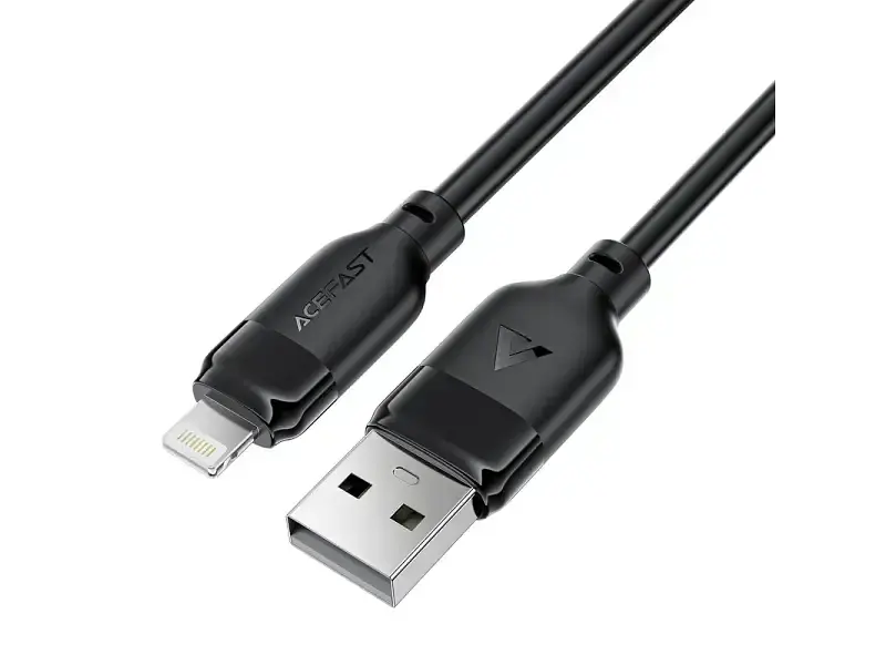 Кабель Acefast USB Type-A to Lightning Black (6974316286202) - фото 2