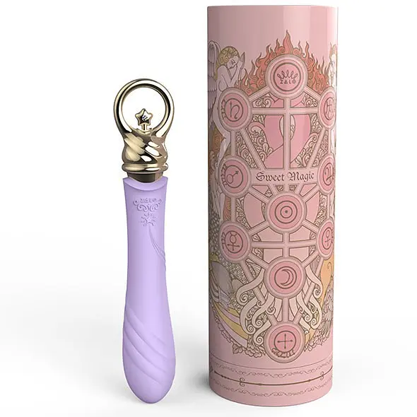 Вібратор Zalo Courage Pre-Heating G-spot Massager 20.6 см фіолетовий - фото 2