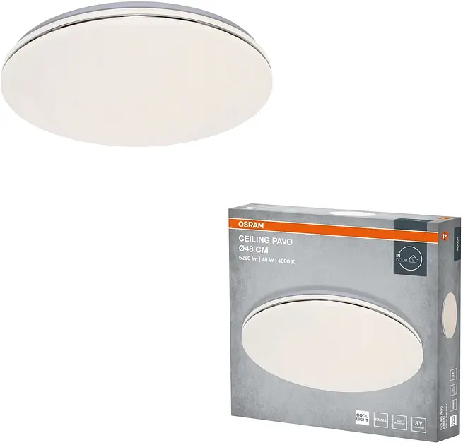 Osram Світильник накладний CEILING PAVO 480мм Round 48Вт 4000K - фото 3