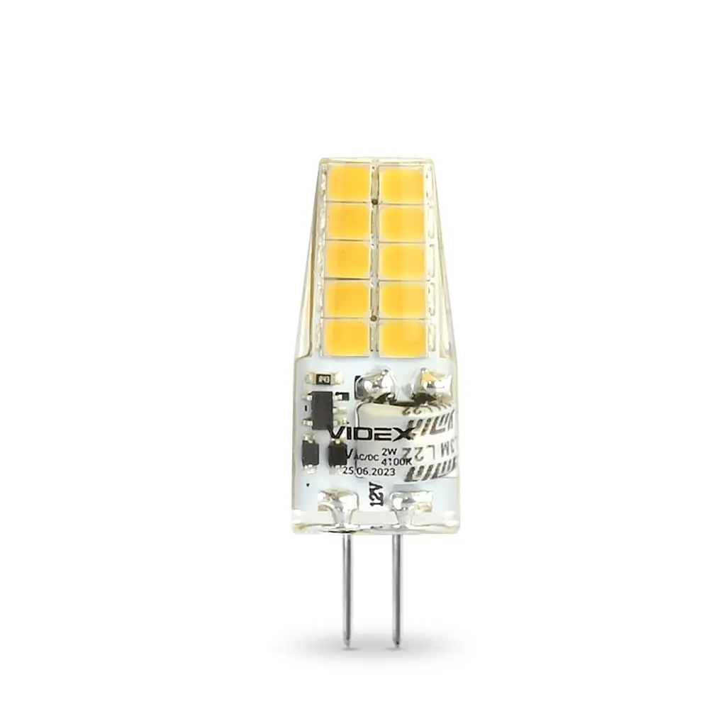LED-лампа Videx G4C 12V 2W G4 4100K (24633-000) - фото 2