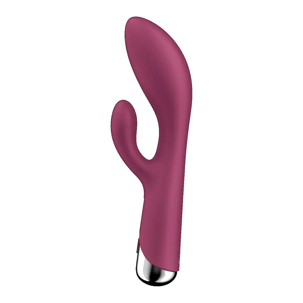 Вібратор-кролик з ротацією Satisfyer Spinning Rabbit 1 Red - фото 3