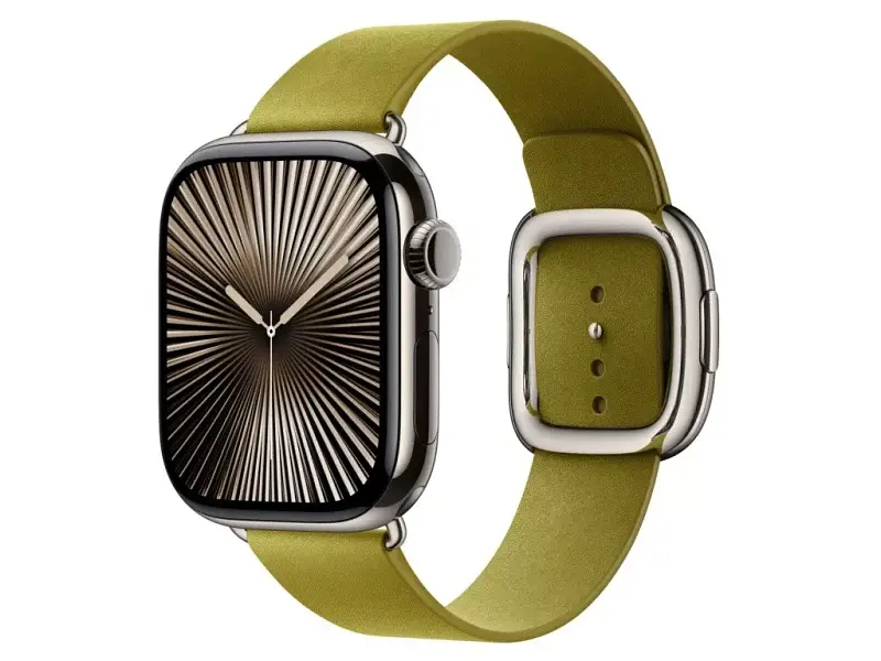 Ремешок Apple для Watch 42mm Modern Buckle Chartreuse - Small (MXW63) - фото 3