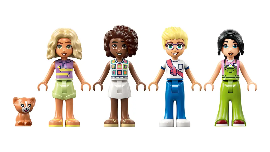 Конструктор LEGO Friends Кофейня с растениями и цветочный магазин 1138 деталей (42671) - фото 11