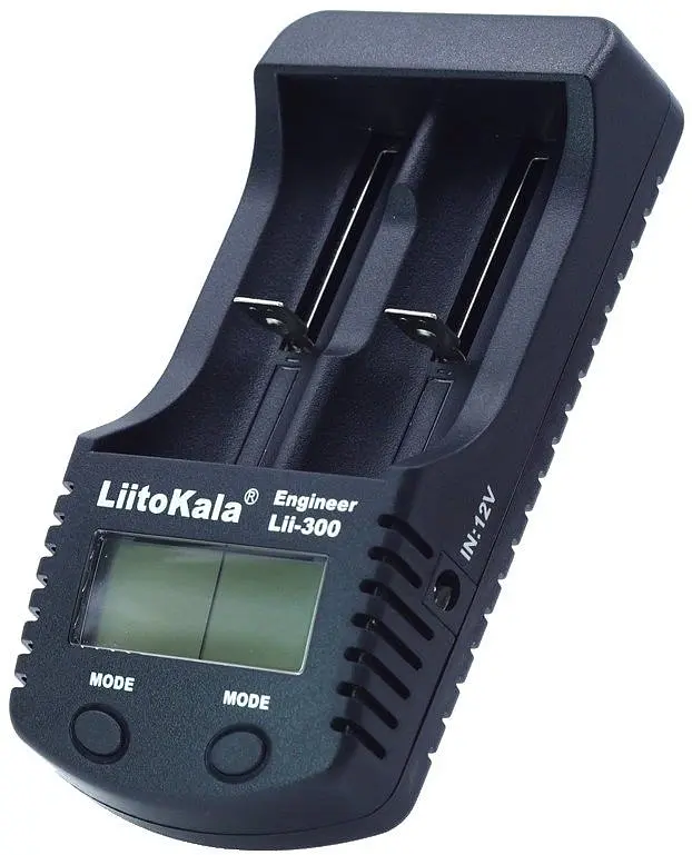 Зарядний пристрій LiitoKala Lii-300, 2x(Lion/NiMH/NiCd), Power Bank, discharge function, display (Lii-300) - фото 5