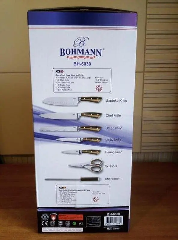 Набір ножів Bohmann BH 6030 - фото 4