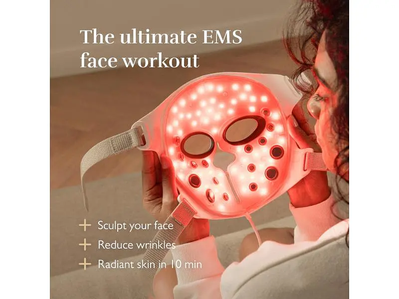 Масажер Silk’n Facial LED EMS Mask (FLME1PE1001) - фото 4