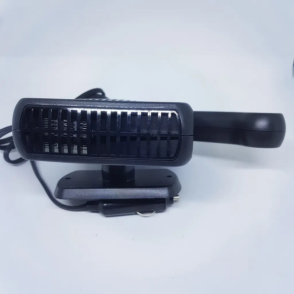 Авто обігрівач салону пічка дуйка Фен від прикурювача 12В 150W Car Fann 703 чорний - фото 2