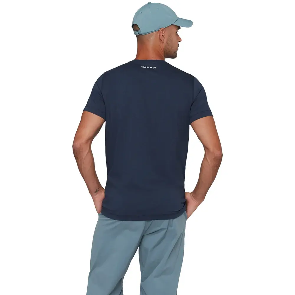 Футболка Mammut Core T-Shirt Logo M marine - фото 4