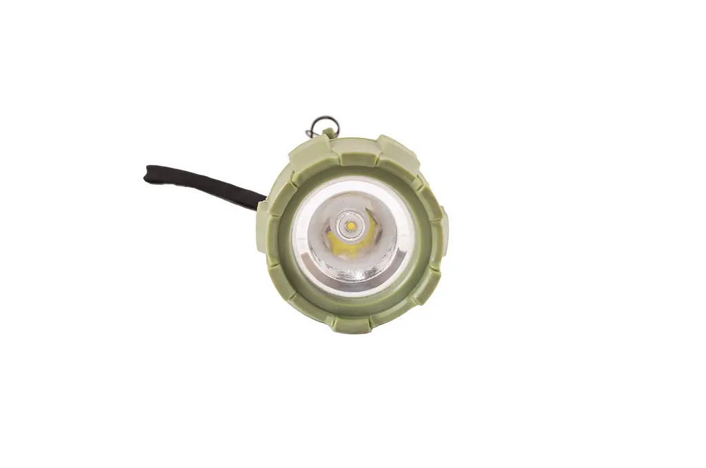 Ліхтар ручний водонепроникний на батарейках 2xAA Mastertool CREE LED компактний ліхтарик для кемпінгу та будинку 180х55 мм 120 Лм захист IP66 Оливковий - фото 5
