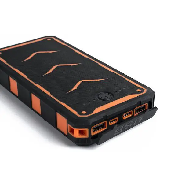 Внешний аккумулятор Grand Power X S700 SOLAR 20000mAh черно-оранжевый 8059602870308 - фото 3