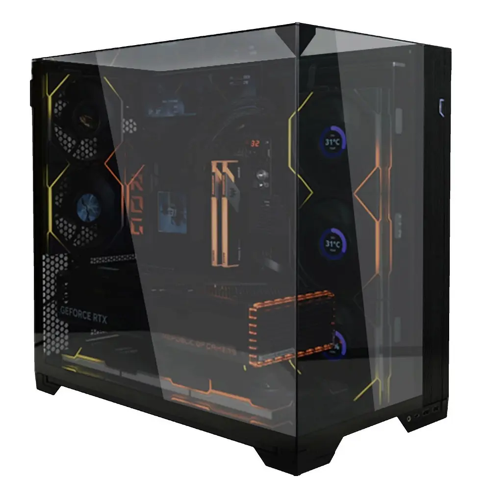 Корпус Lian Li O11 Vision Compact Black (G99.O11VPX.00) без БЖ - фото 7