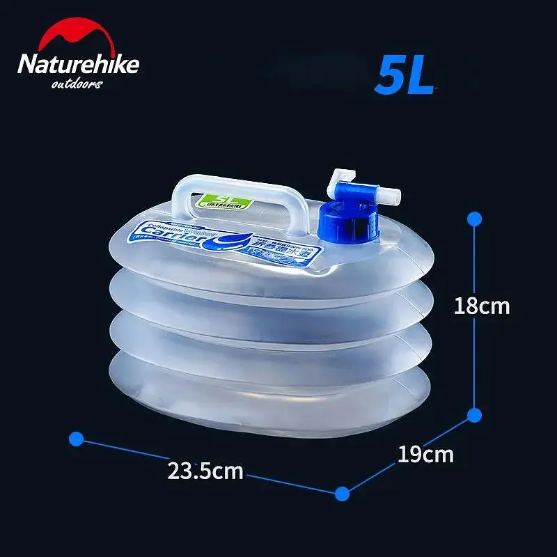 Каністра для води складана Naturehike LDPE4 NH14S002-T, 5 л - фото 5