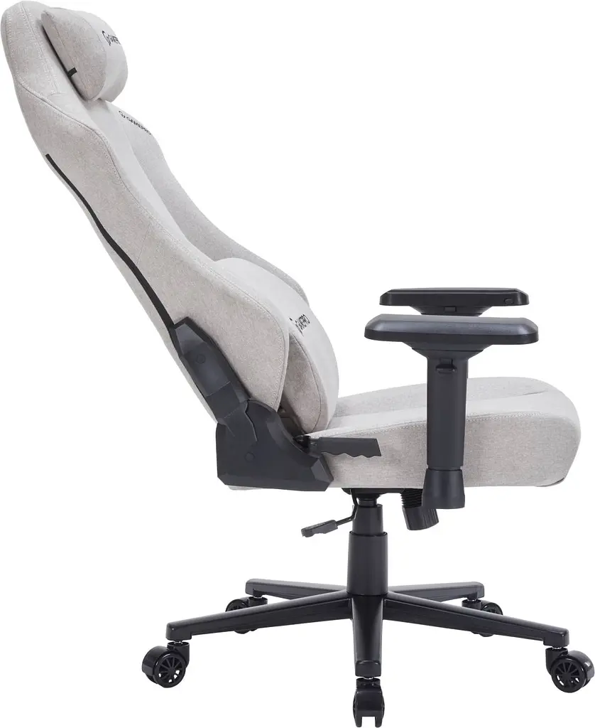 Крісло для геймерів GamePro FGC750LG Light Gray - фото 5