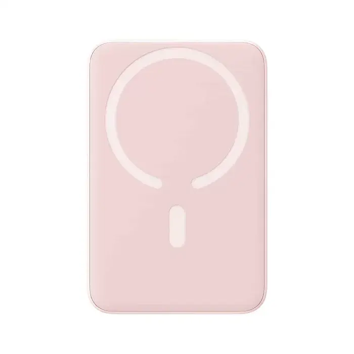Портативна батарея Baseus Magnetic Xiaomini Wireless Fast Charge Power Bank 10000 mAh 20W PPCX030004 Pink - фото 3