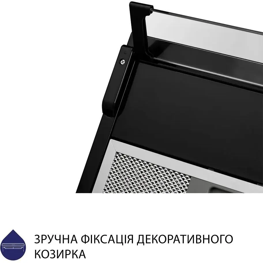 Вытяжка плоская Minola HPL 517 BL - фото 4